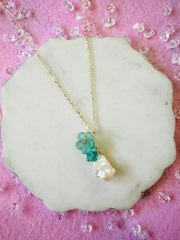 Vintage Flower & Baroque Necklaces