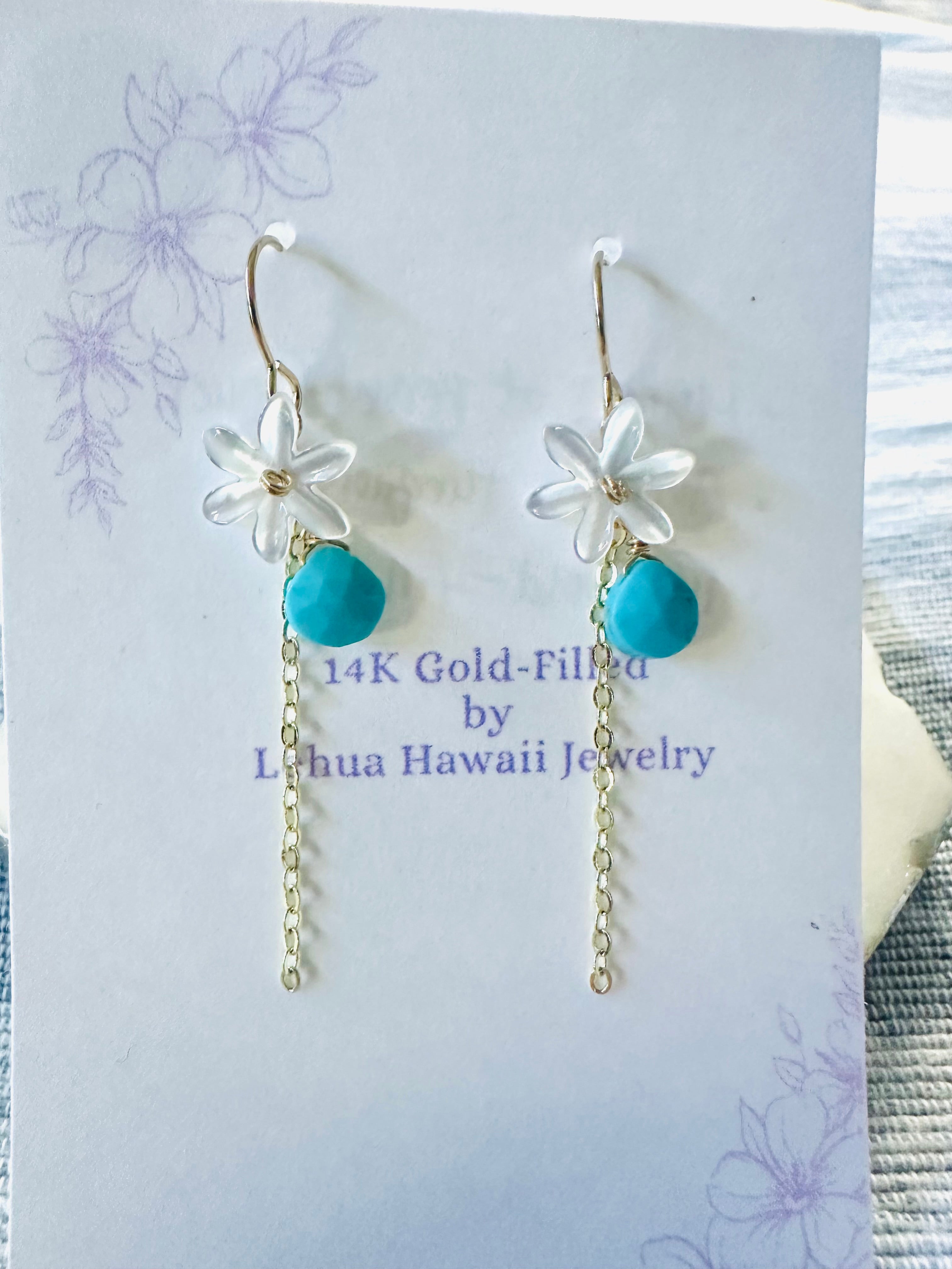 Shell Tiare Earrings