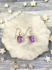 Rectangle Candy Earrings