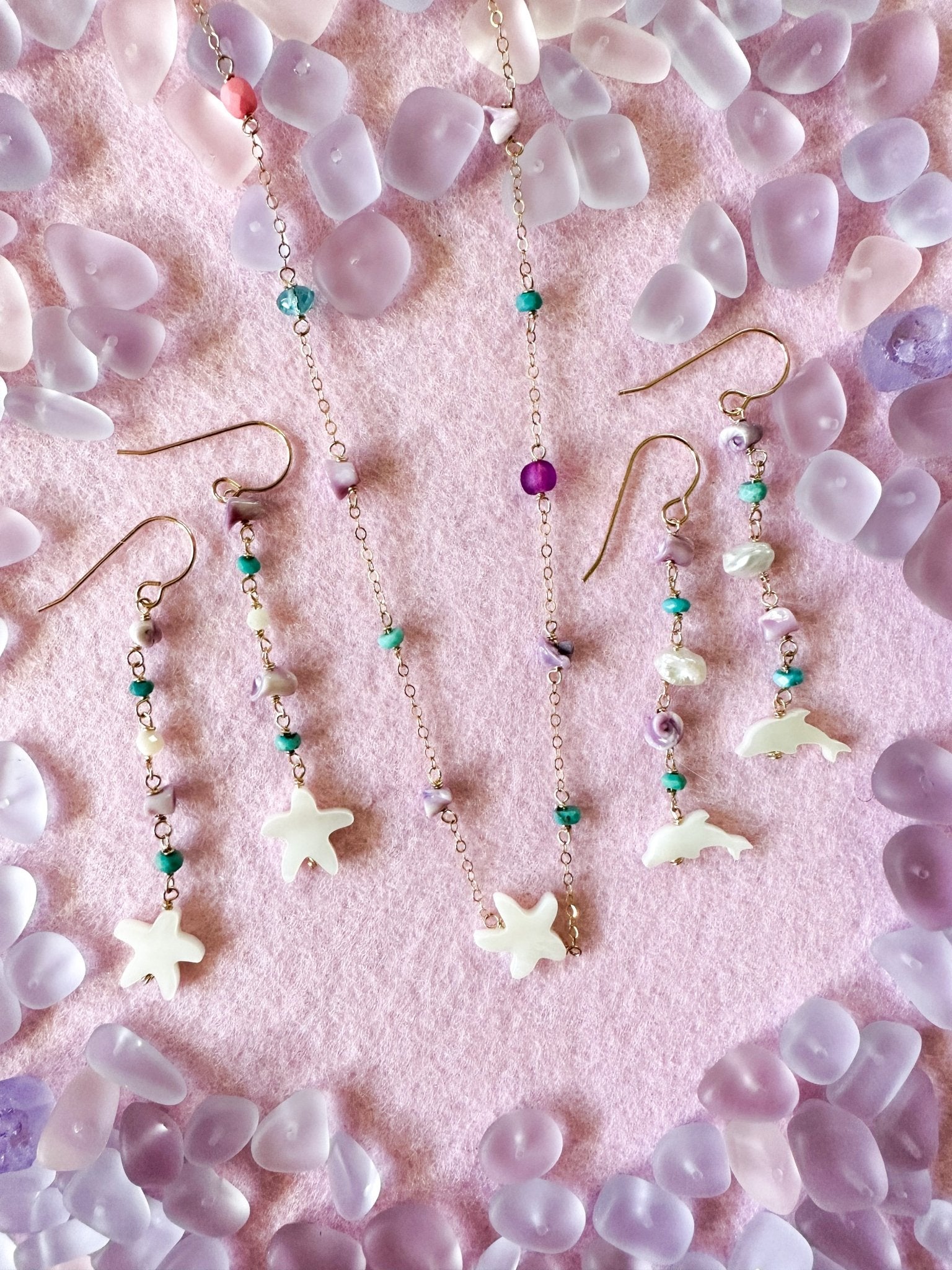 Starfish Shell Necklace - Lehua Hawaii Jewelry LLC