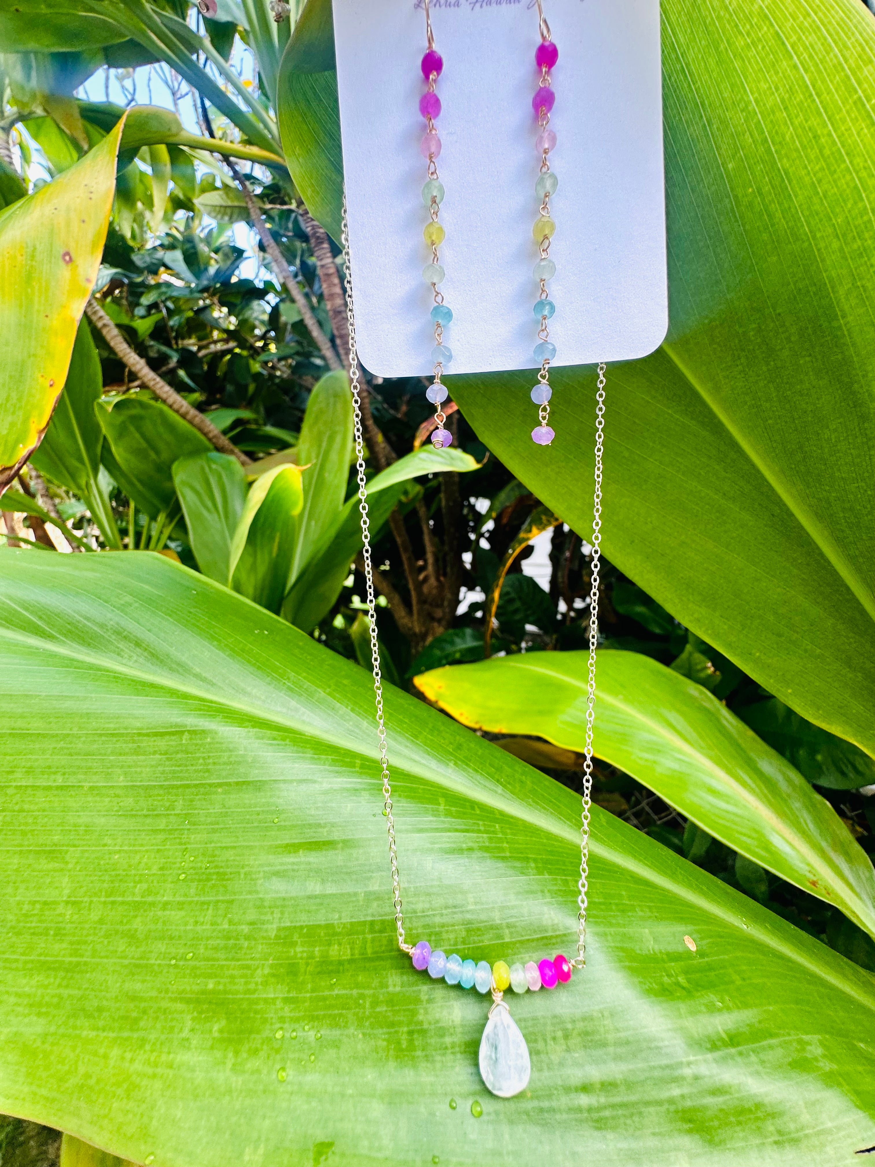 Hawaiian Rainbow Earrings
