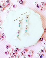 Dolphin Shell Earrings - Lehua Hawaii Jewelry LLC