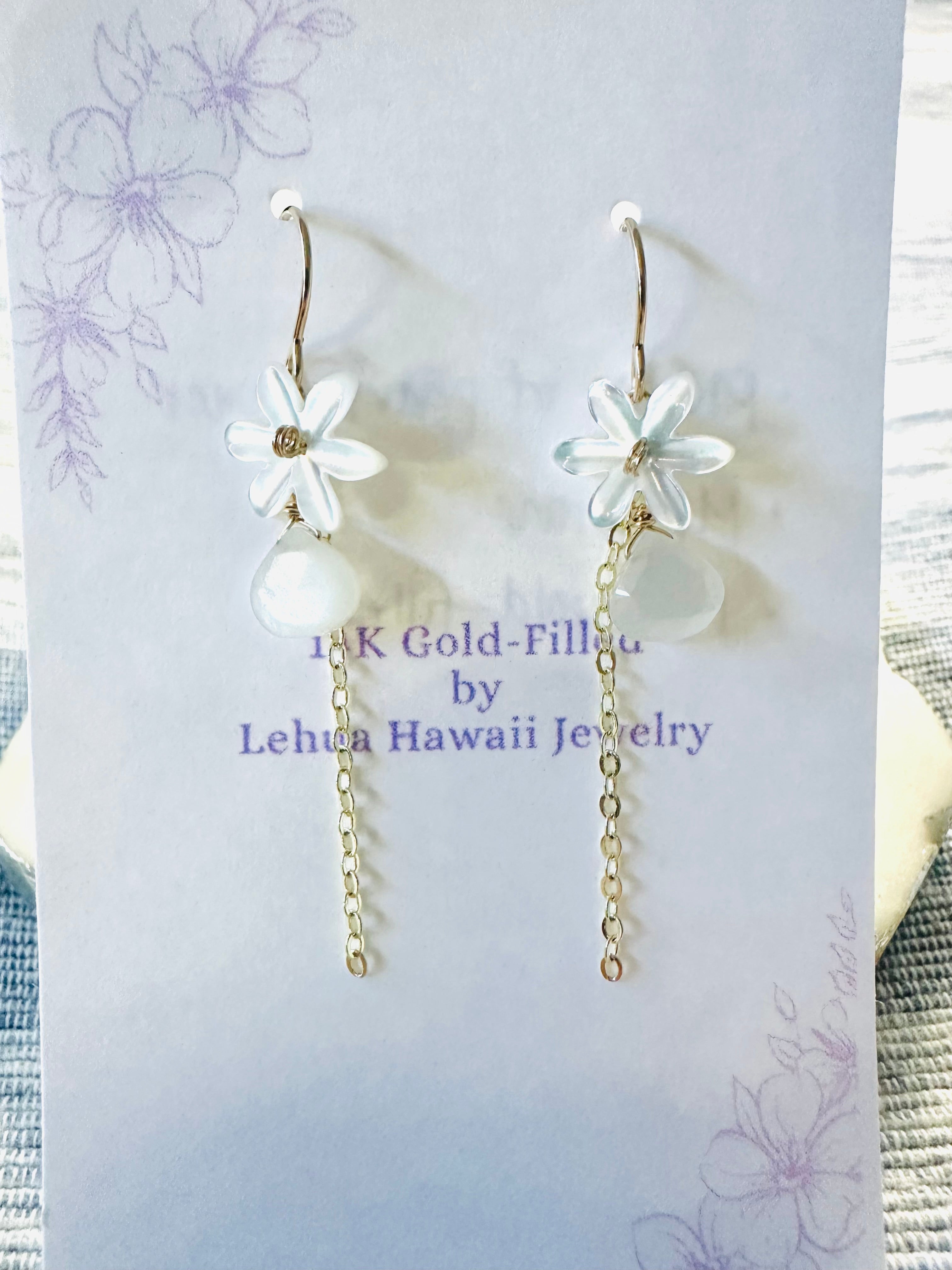 Shell Tiare Earrings