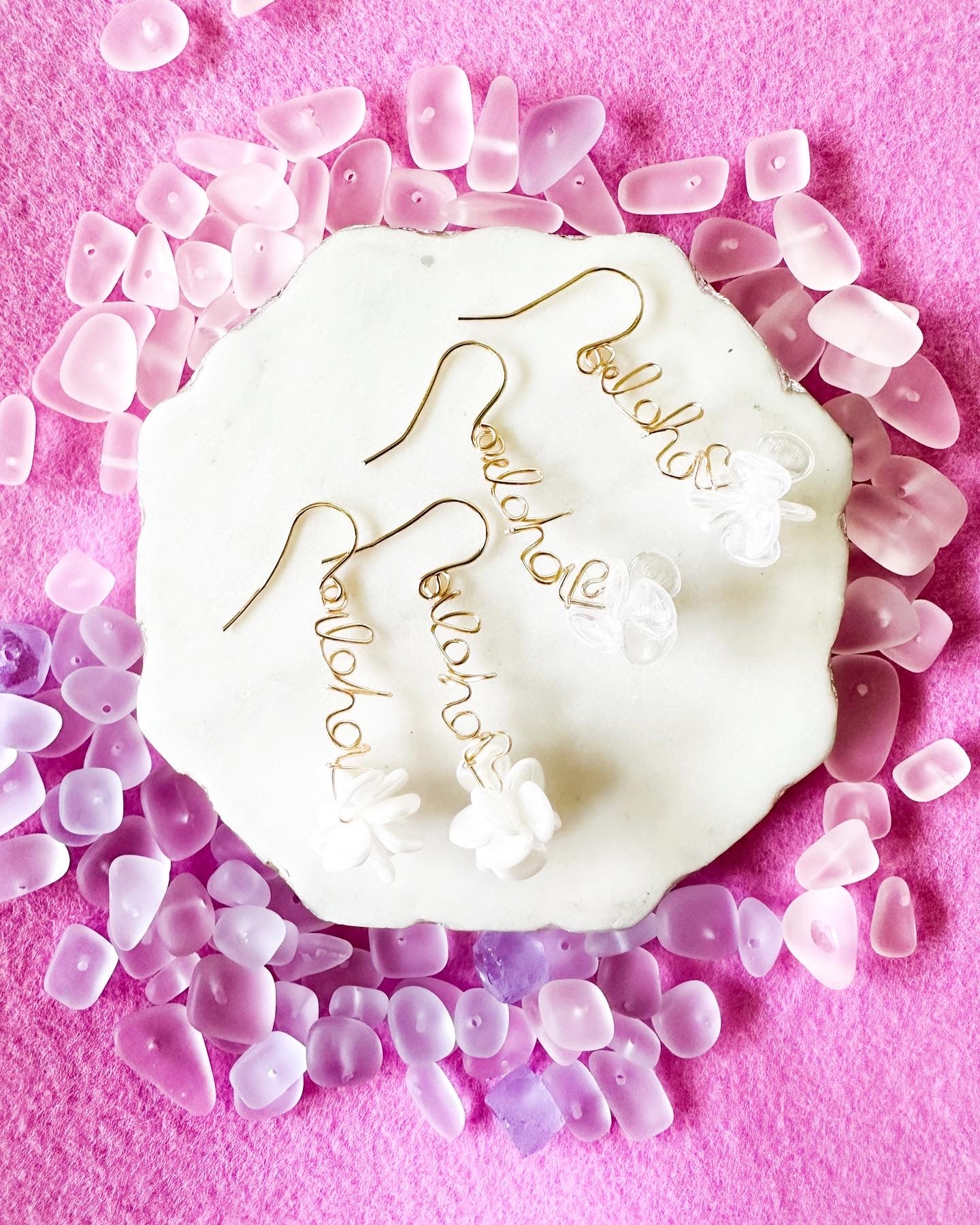 Aloha Flower Earrings