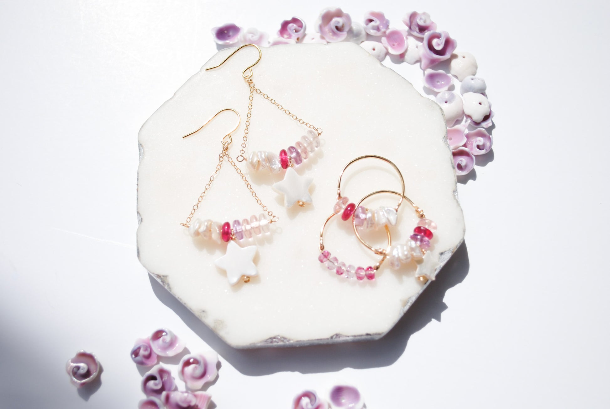 Rainbow Candy Star Earrings - Lehua Hawaii Jewelry LLC