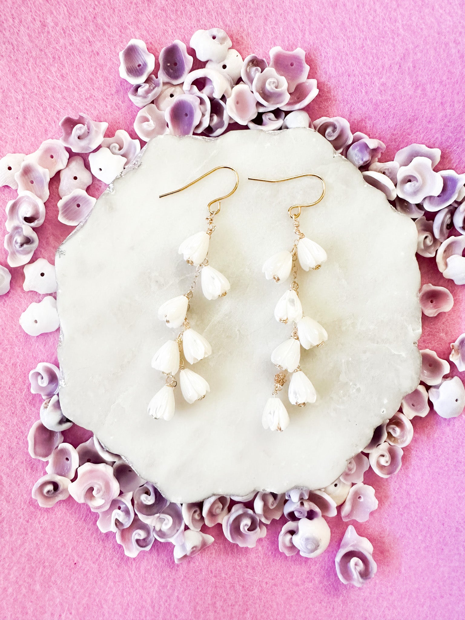 Pikake Drop Earrings