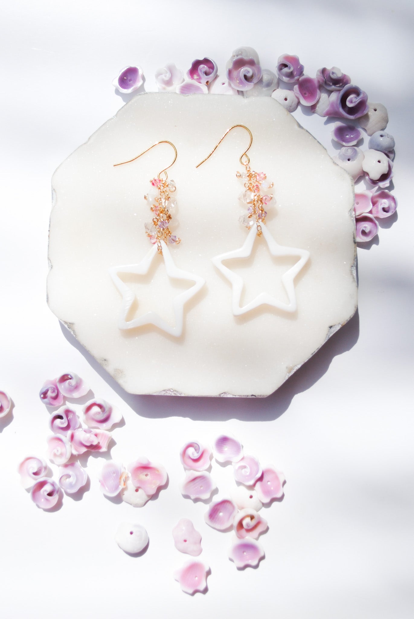 Herkimer Diamond Crystal Earrings