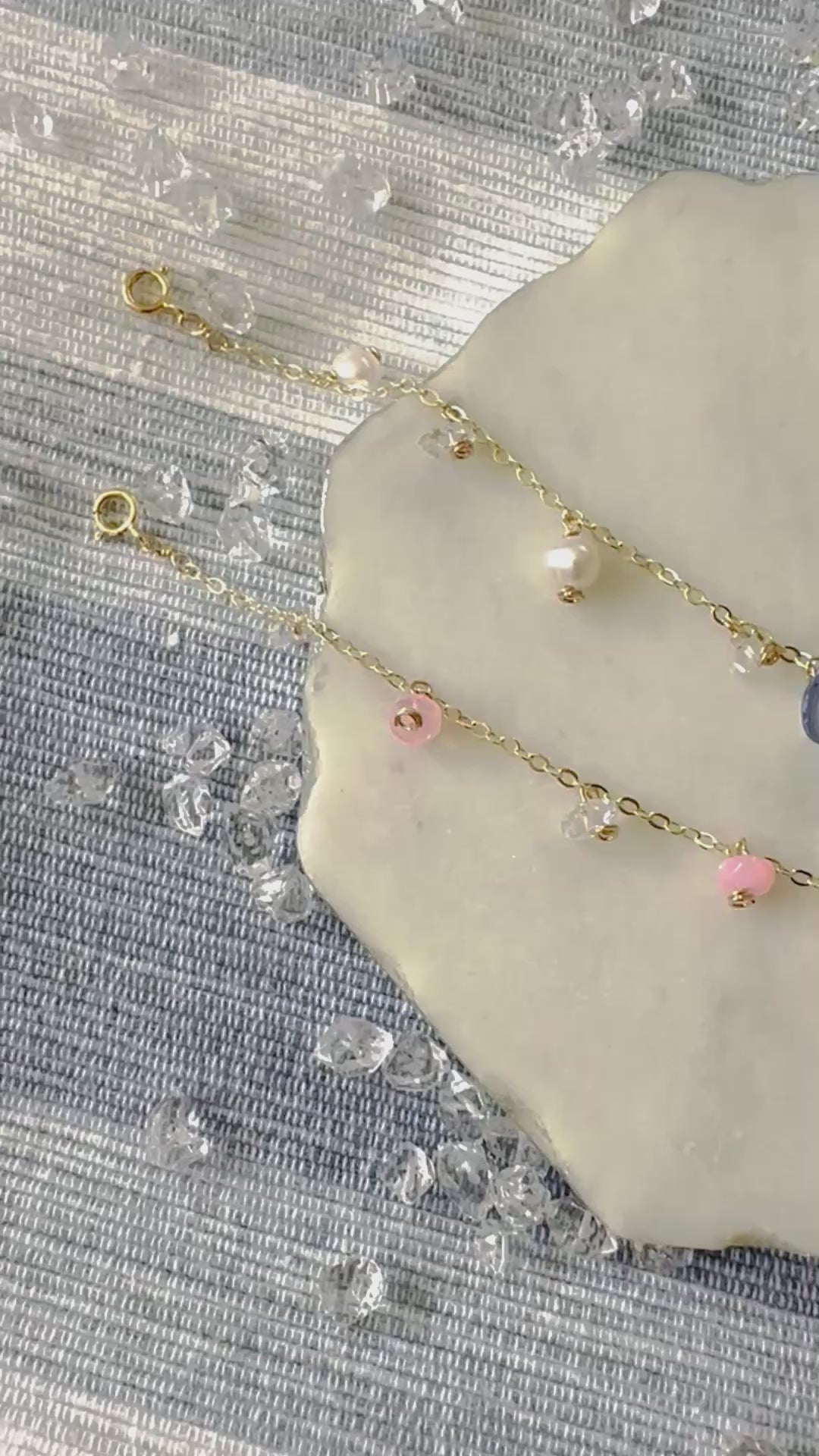 Load video: Vintage Flower Bracelets