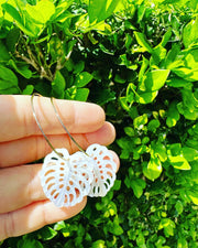 Monstela Shell Hoop Earrings