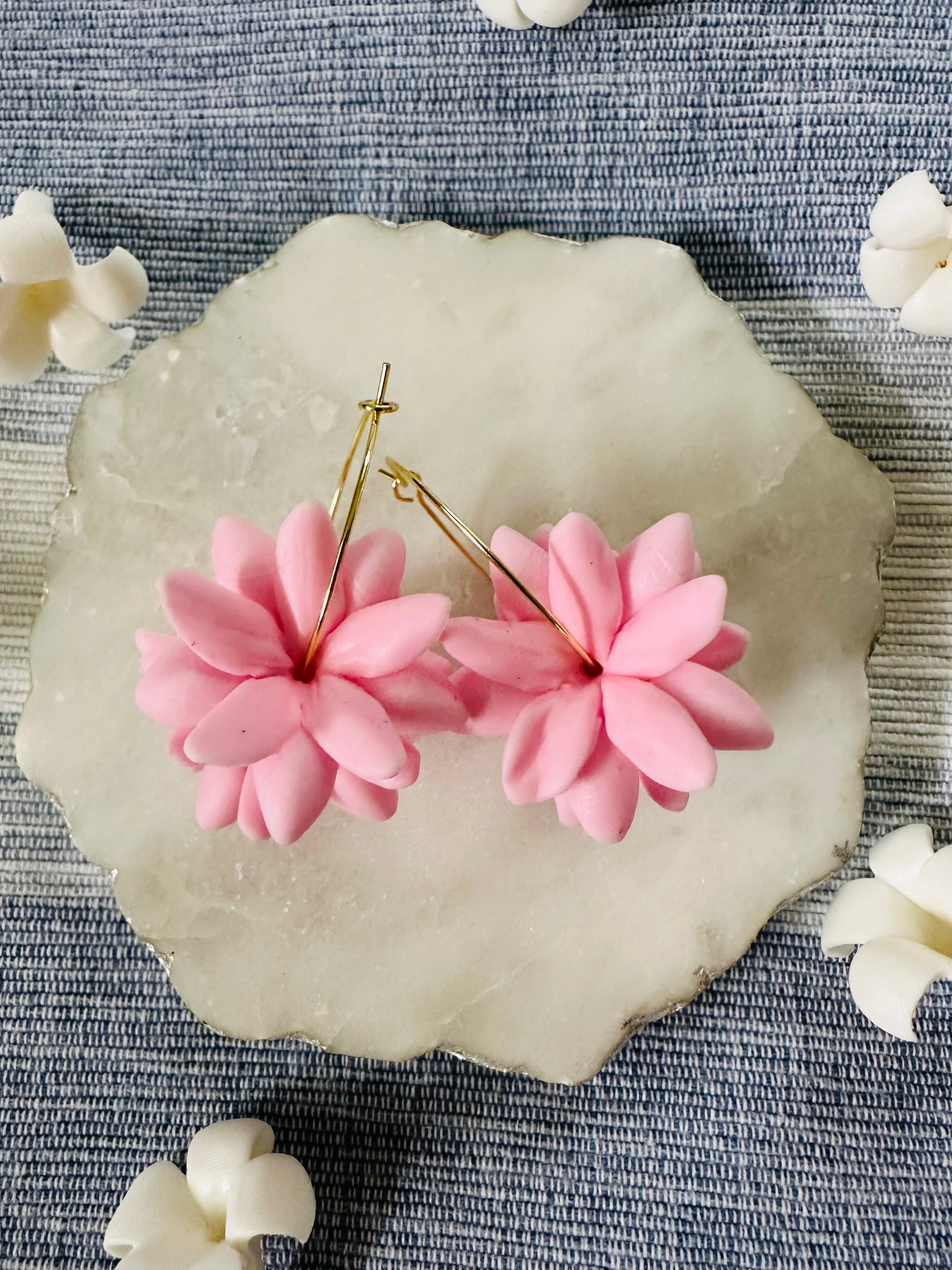 Pua Pikake Hoops
