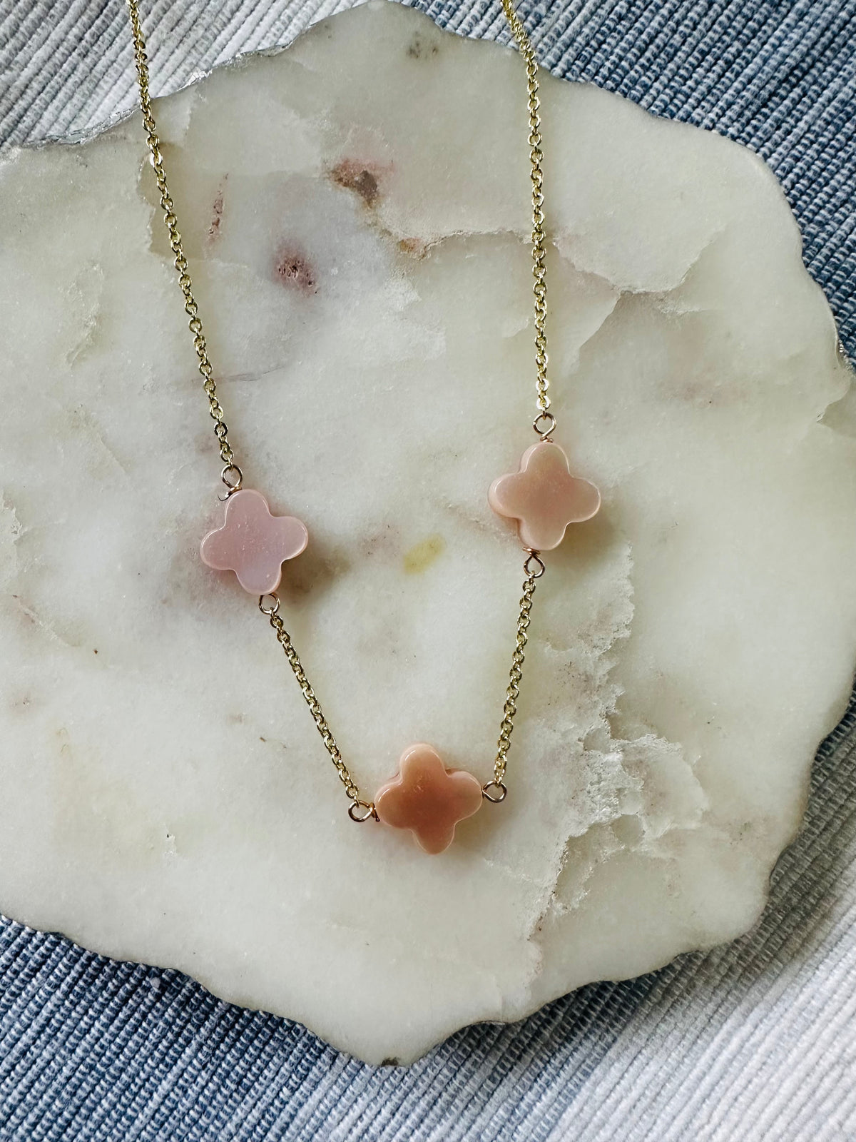 Triple Clover Necklaces