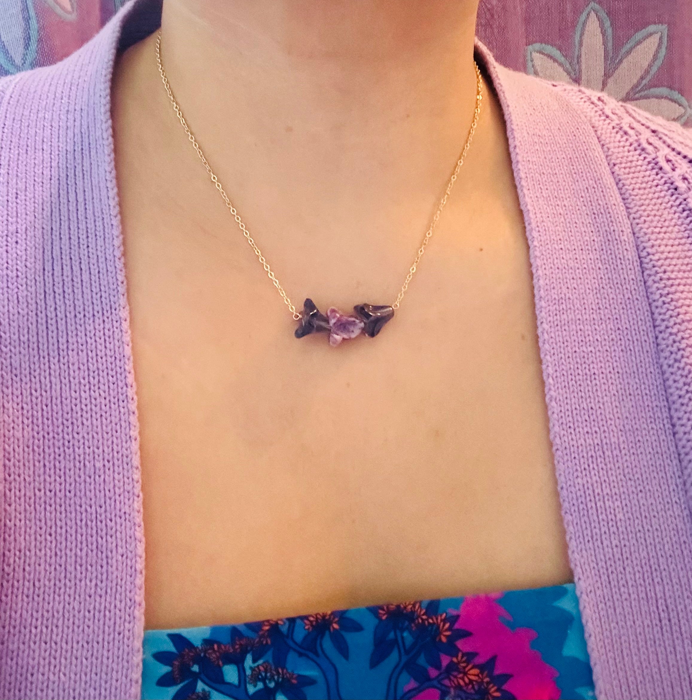 Vintage Pua Glass Necklaces