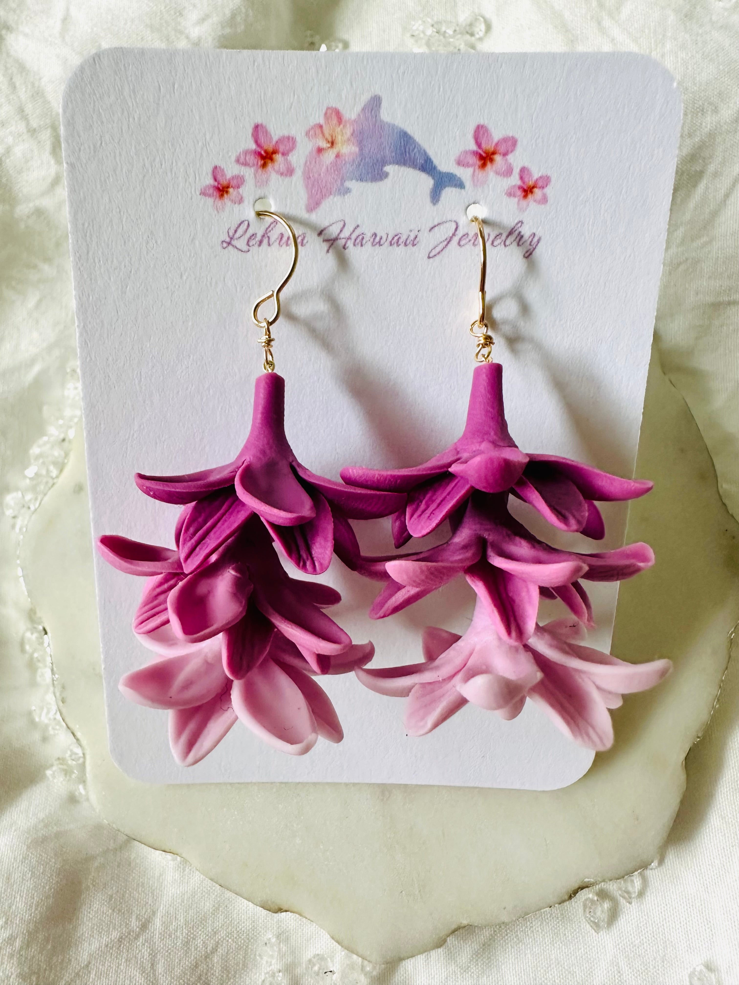 Pua Pikake Earrings