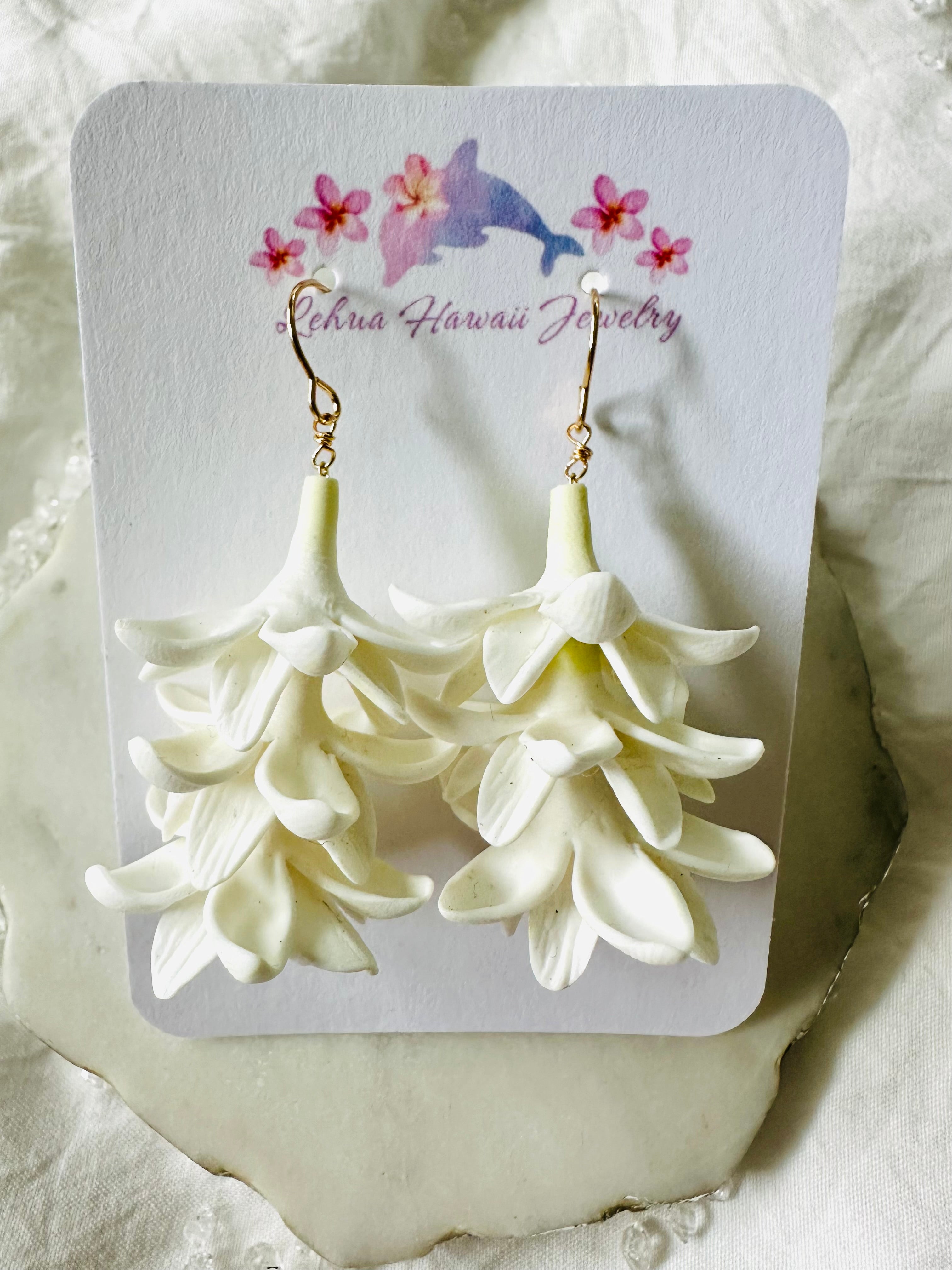 Pua Pikake Earrings