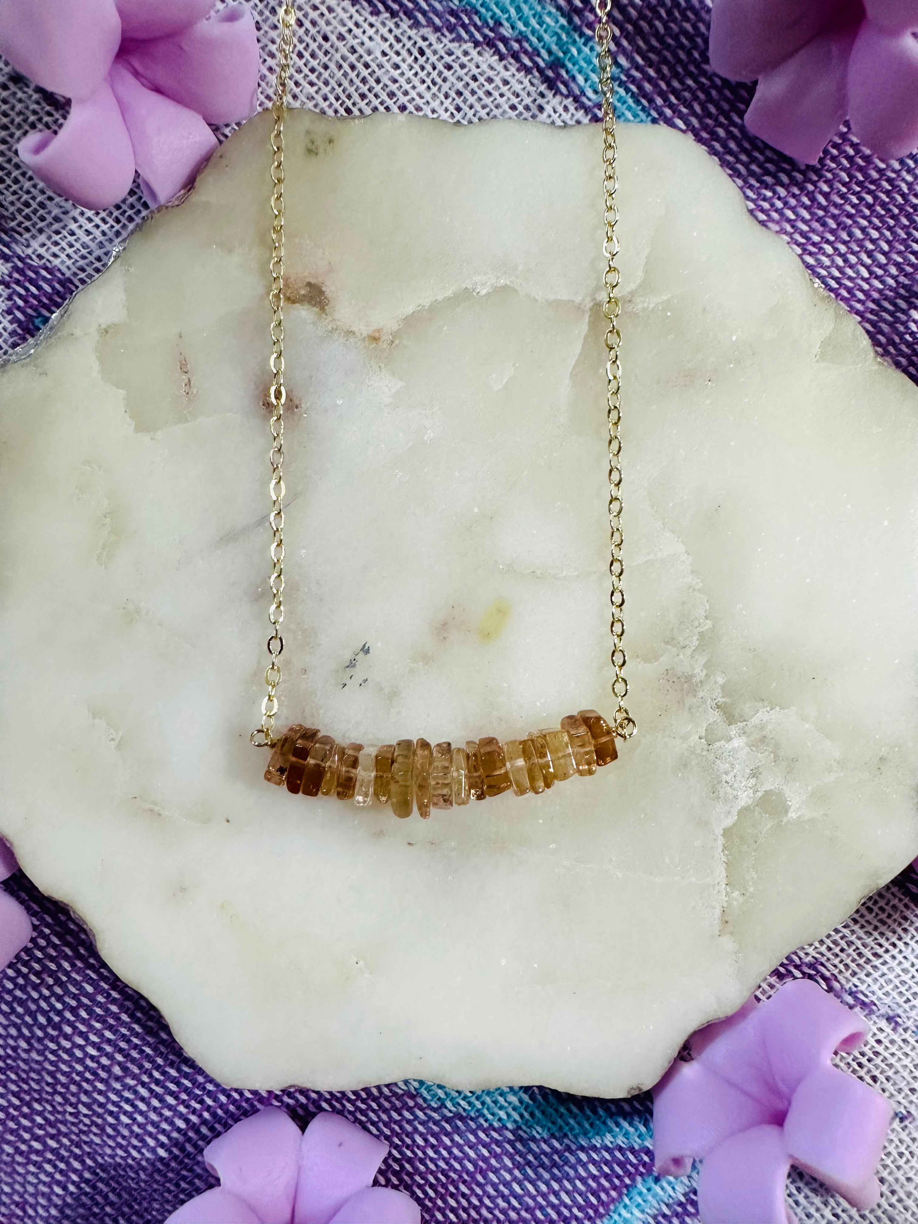 Imperial Topaz Necklaces