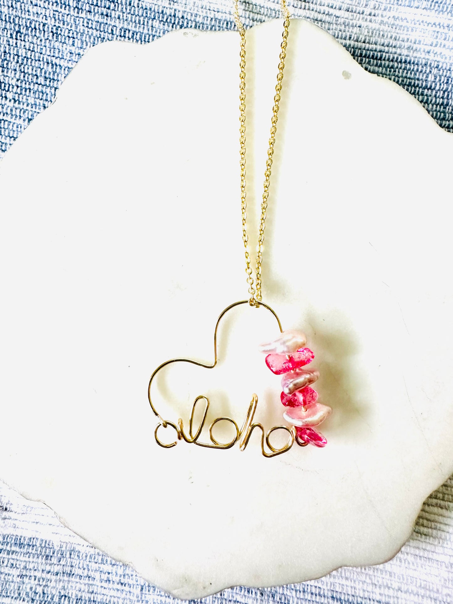 Aloha Heart Necklace