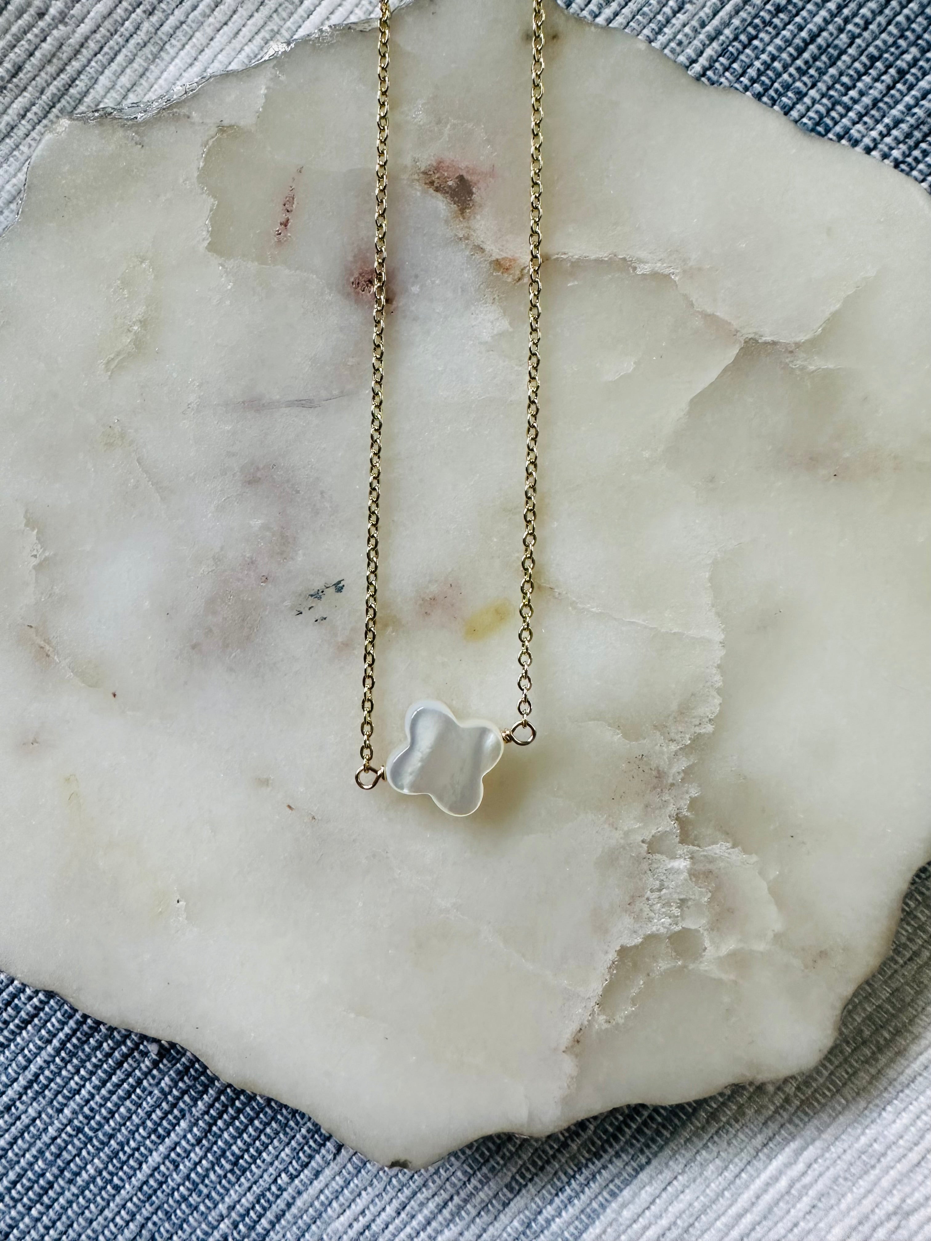 Single Clover Necklaces