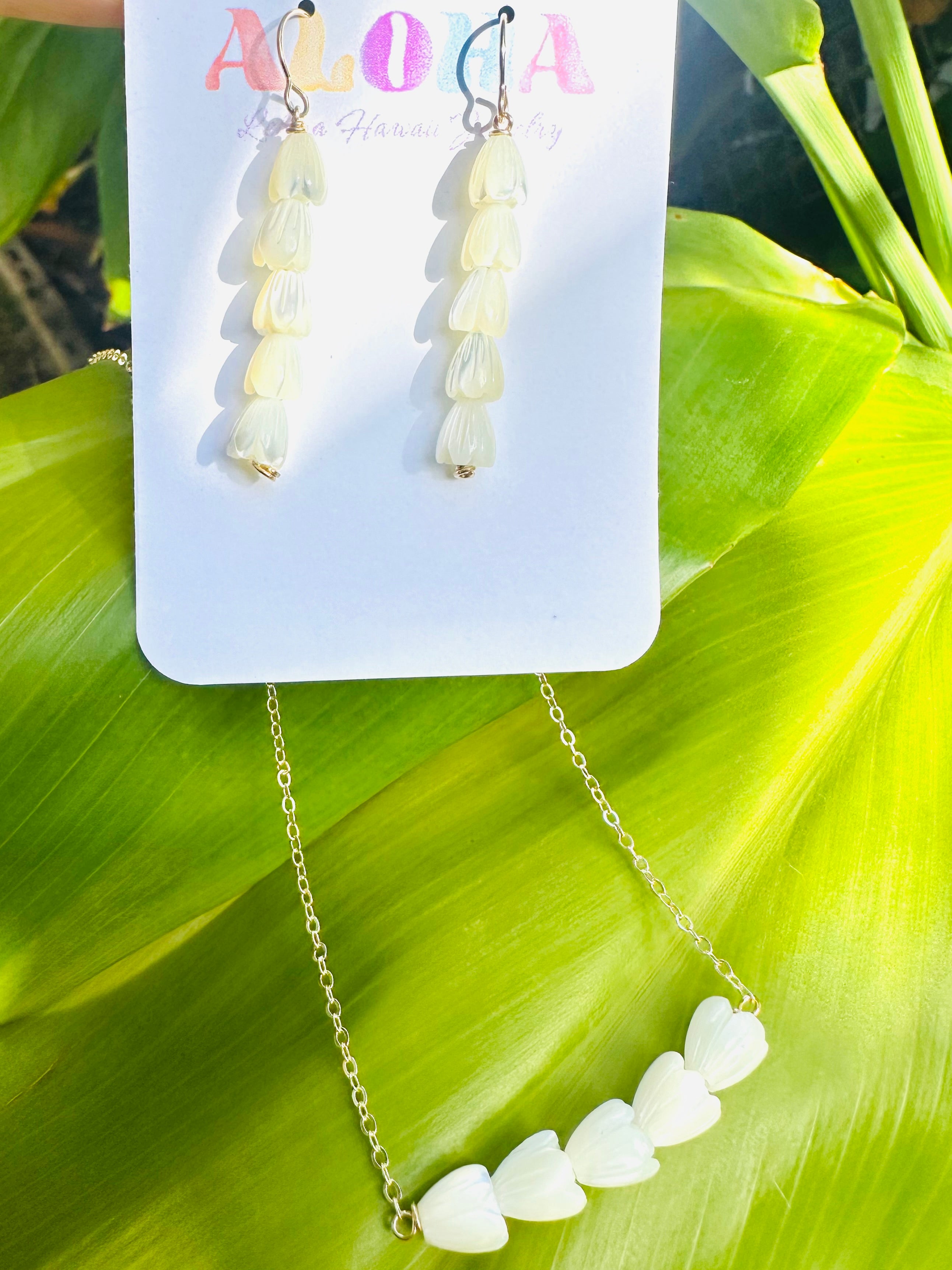 Pua Pikake Necklace – Lehua Hawaii Jewelry LLC