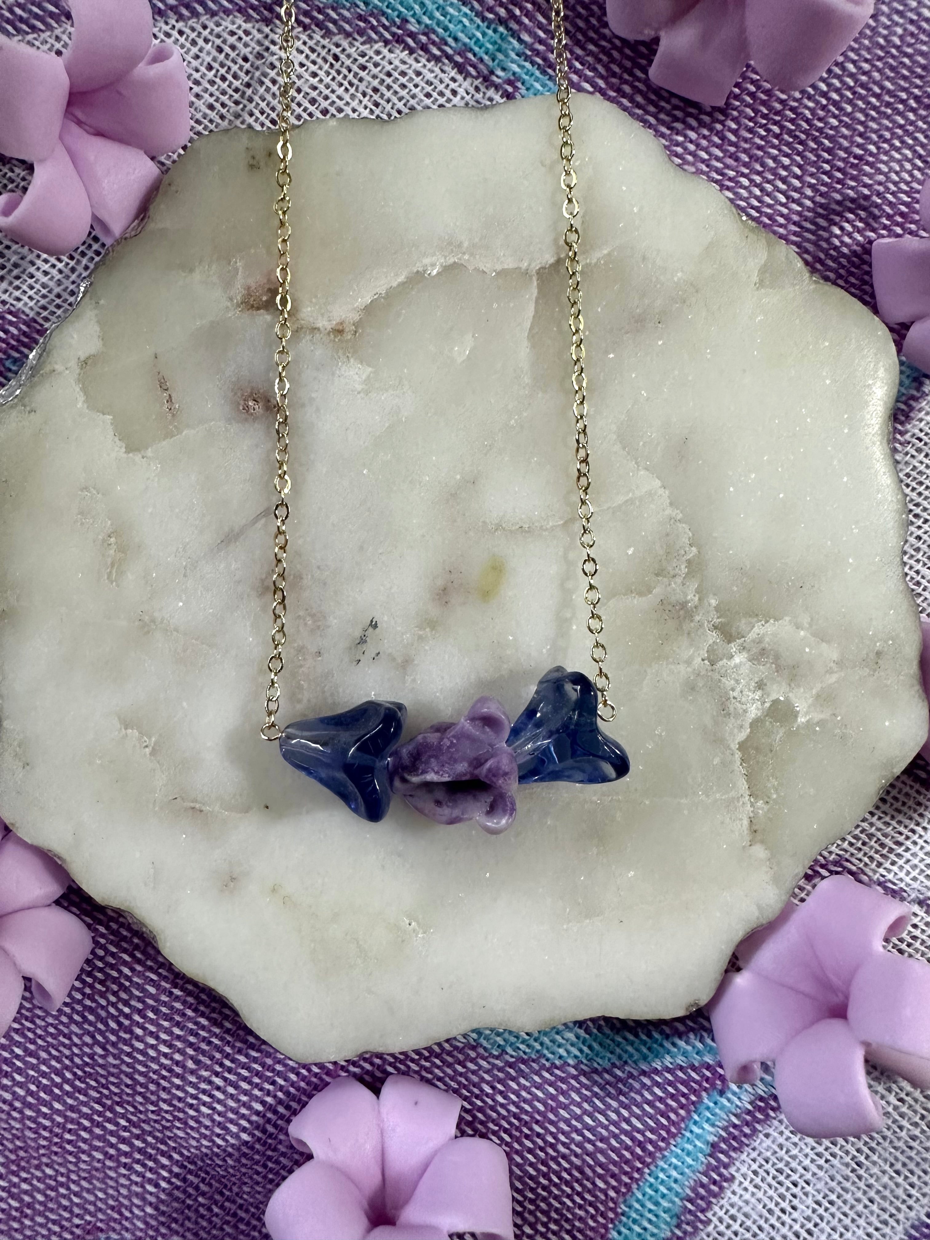 Vintage Pua Glass Necklaces