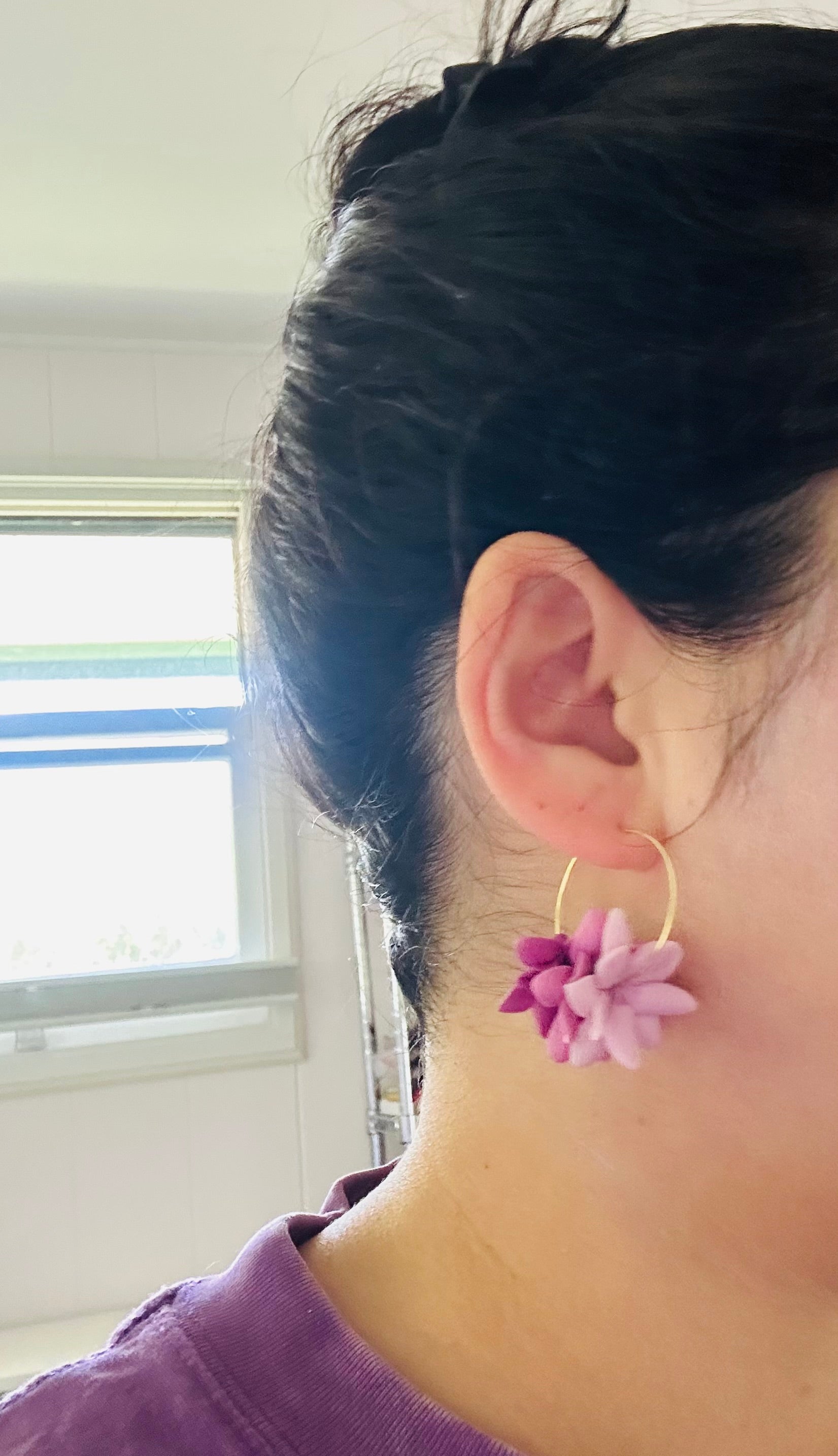 Pua Pikake Hoops
