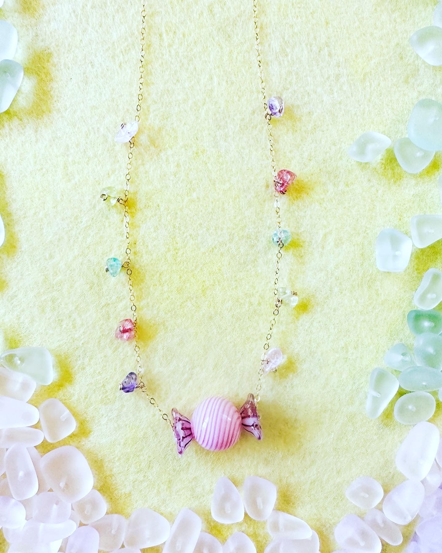 Rainbow Candy Necklace