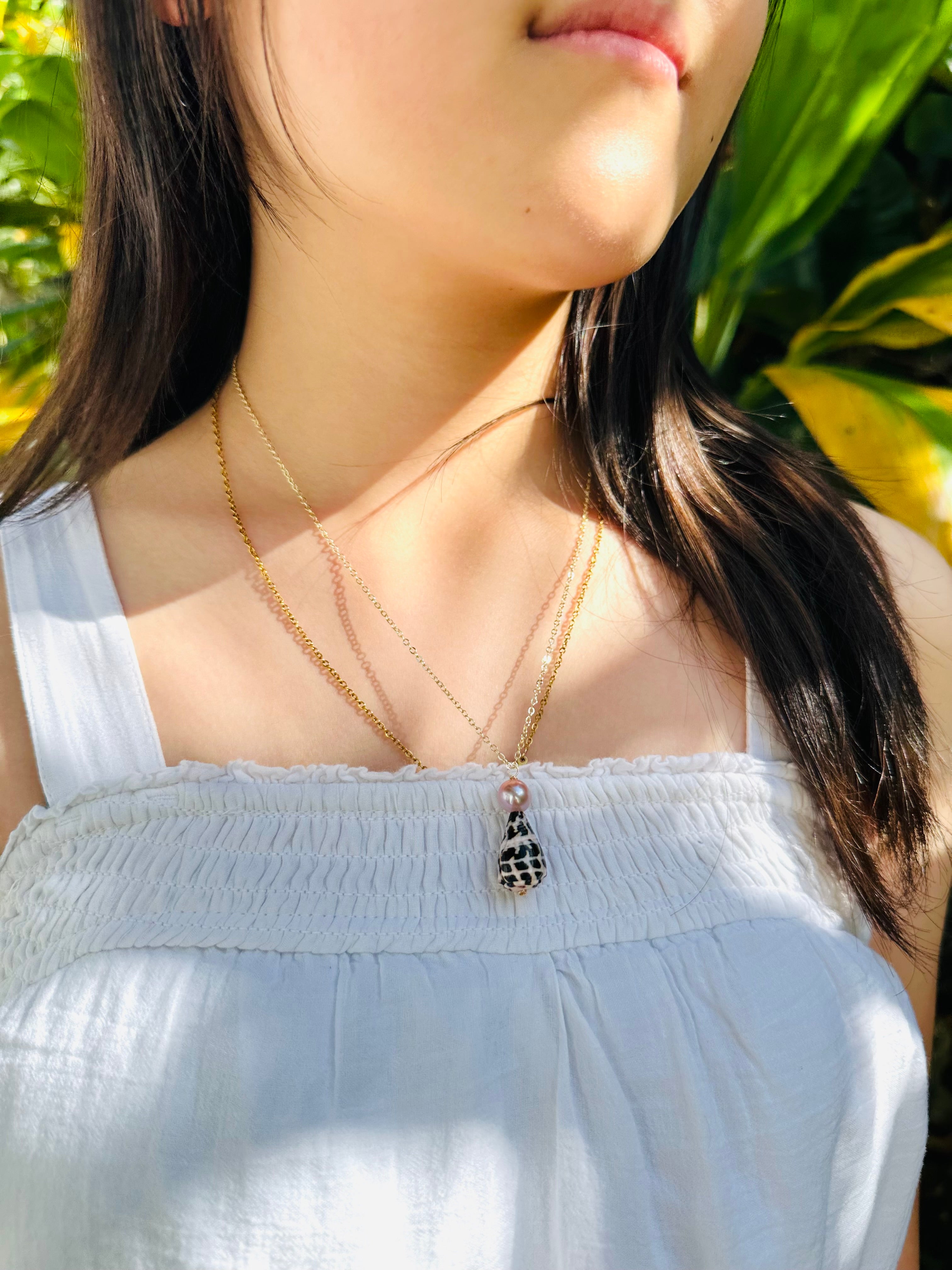 Mini Cone Shell Necklaces