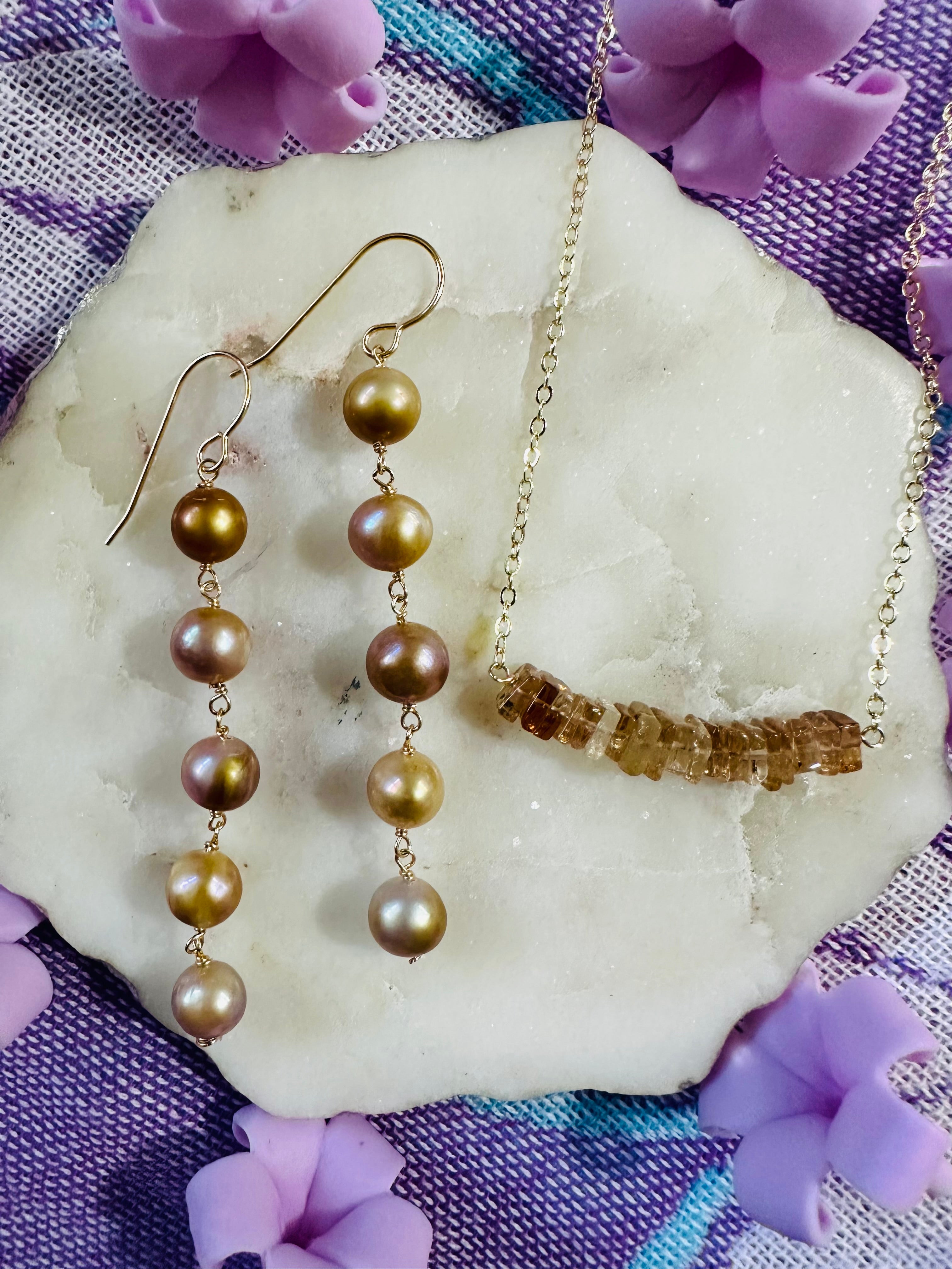 Imperial Topaz Necklaces