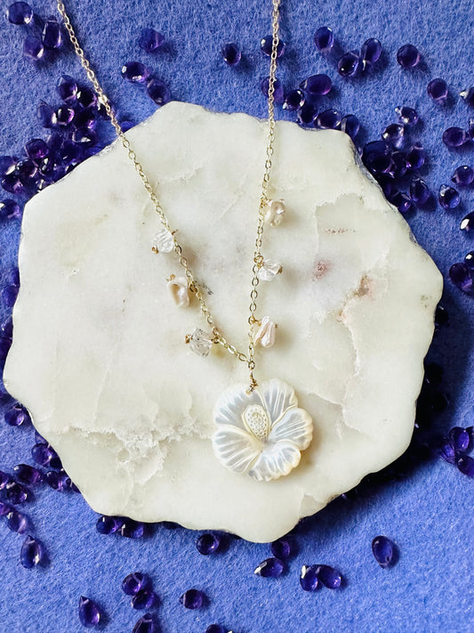 Hibiscus Necklace