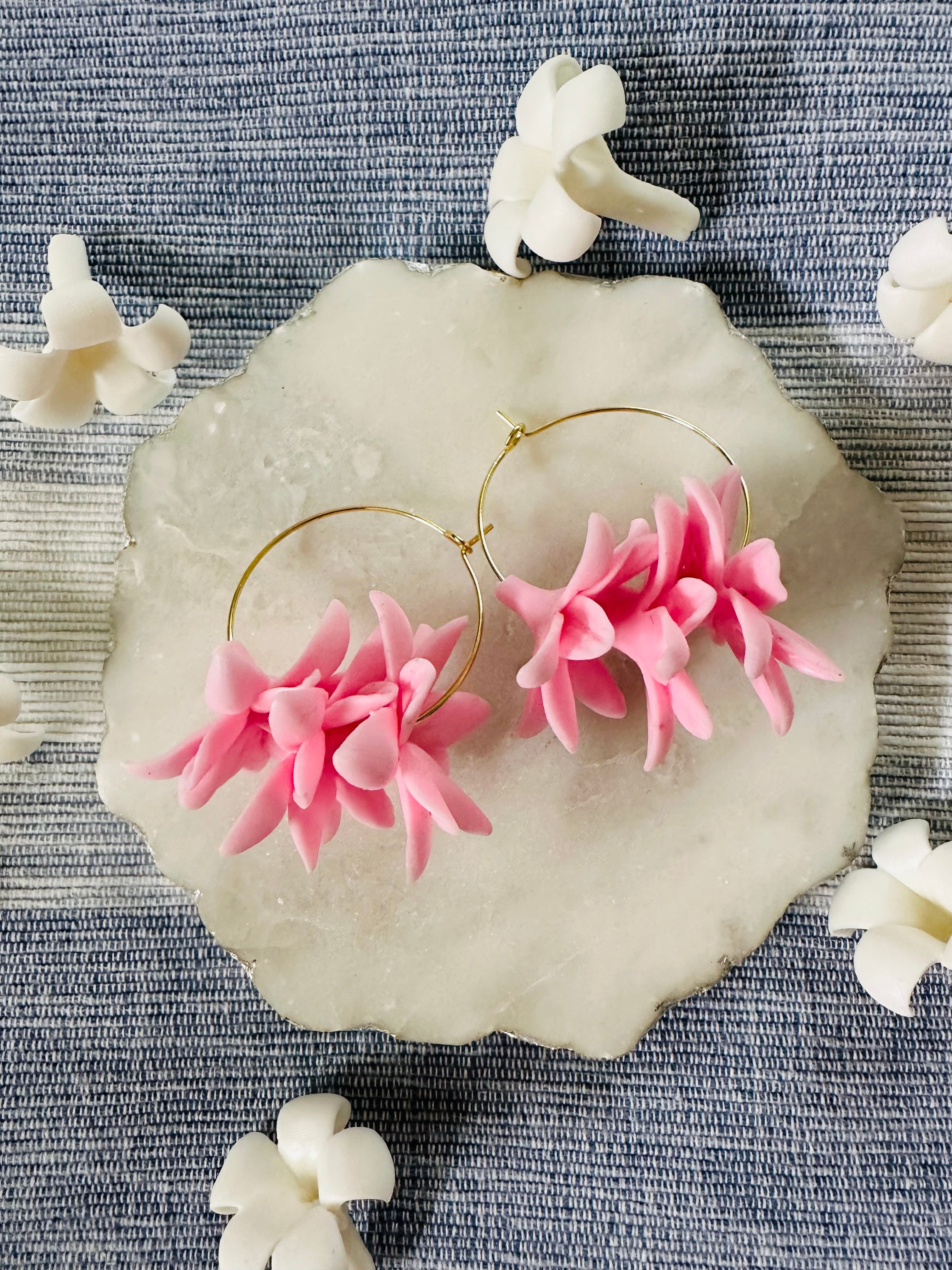 Pua Pikake Hoops