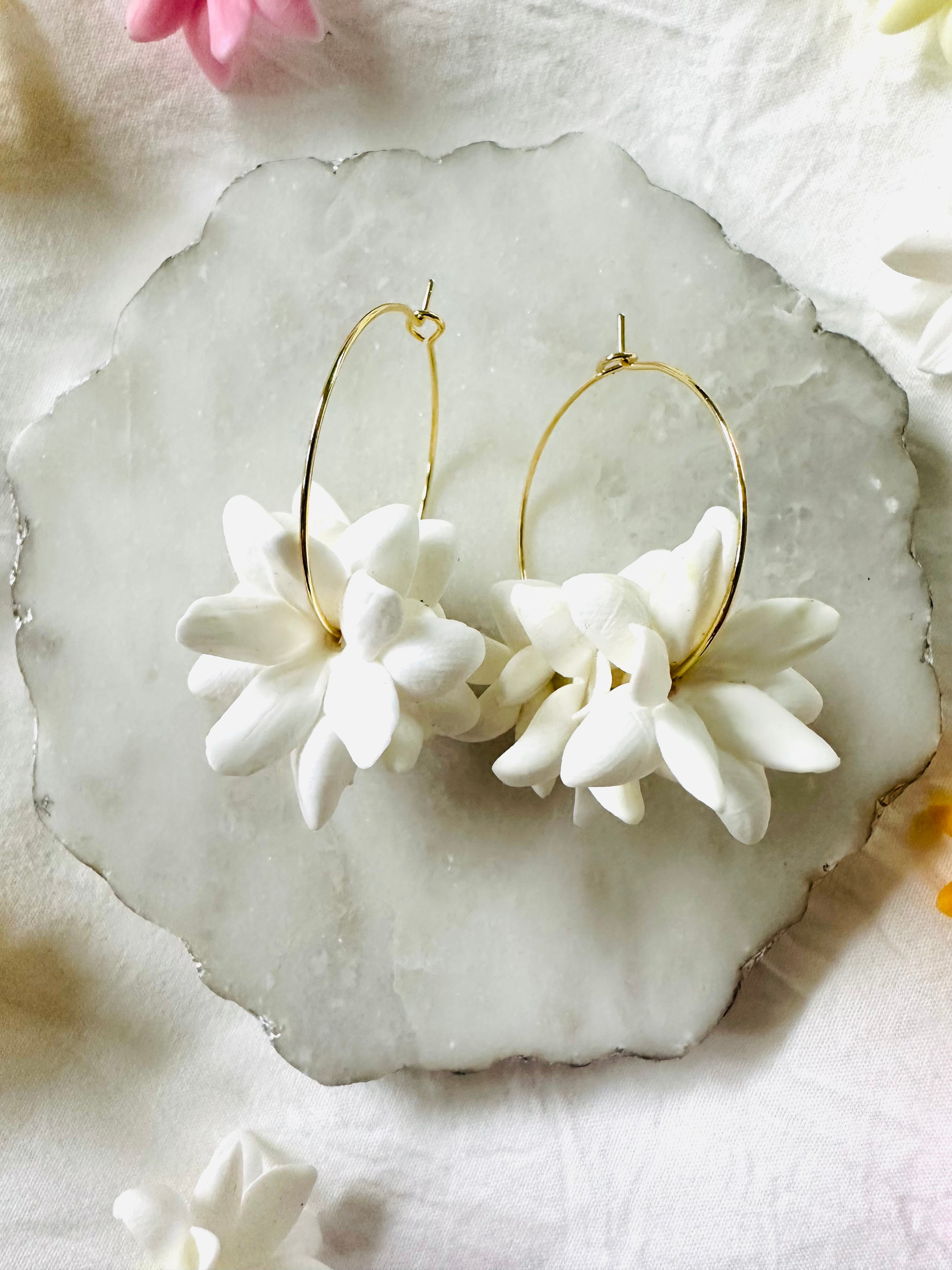 Pua Pikake Hoops