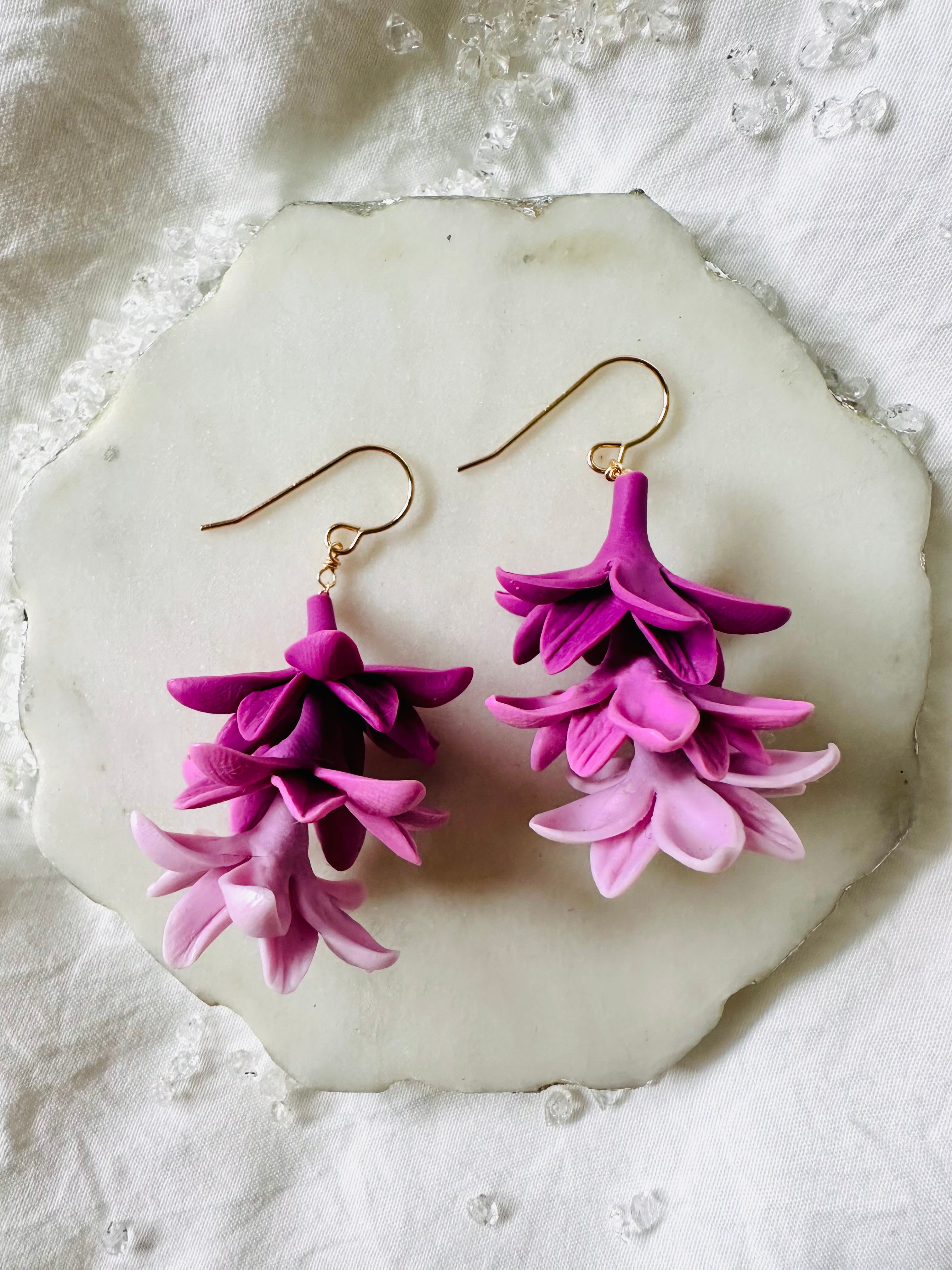 Pua Pikake Earrings