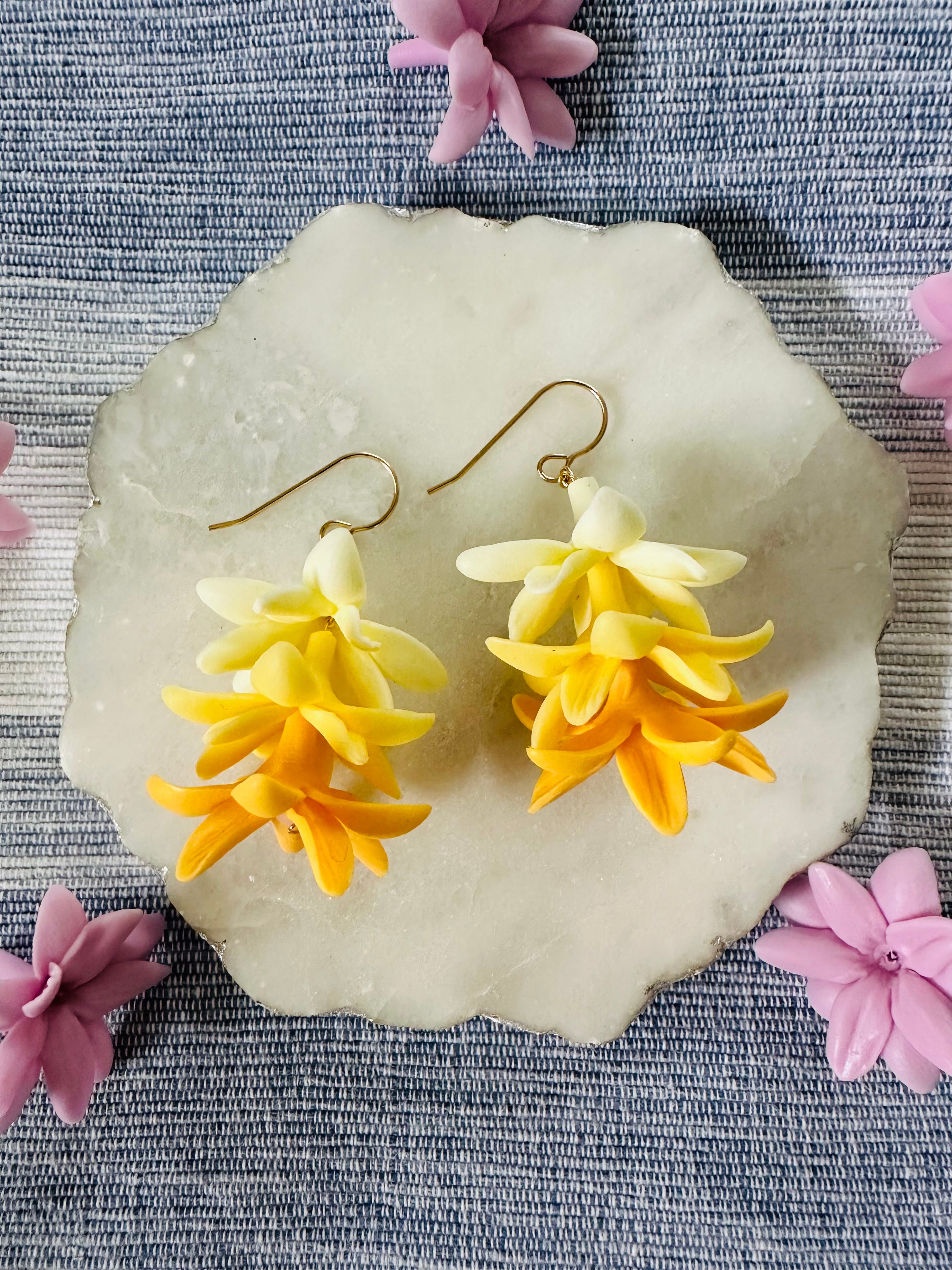 Pua Pikake Earrings