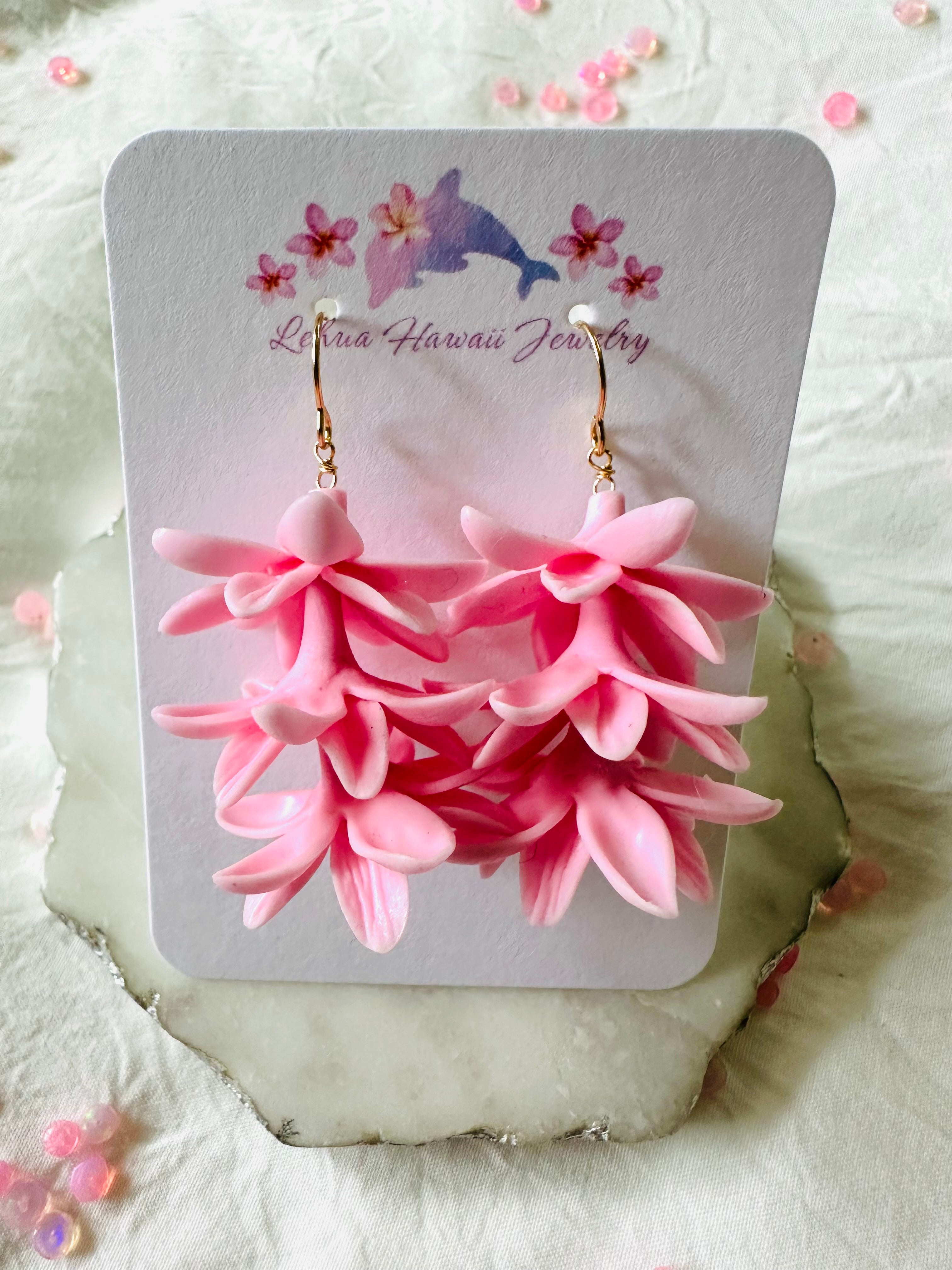 Pua Pikake Earrings