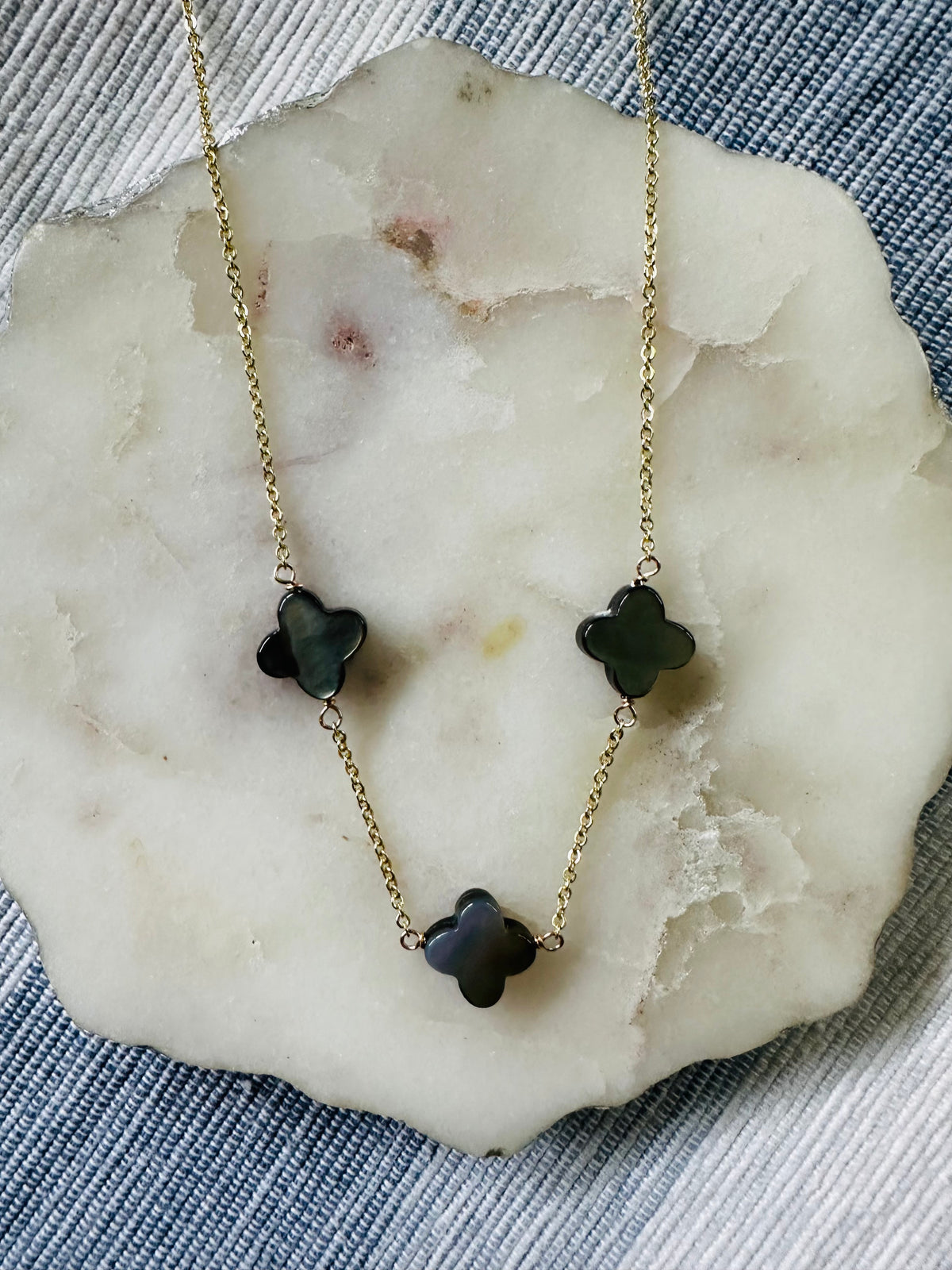 Triple Clover Necklaces