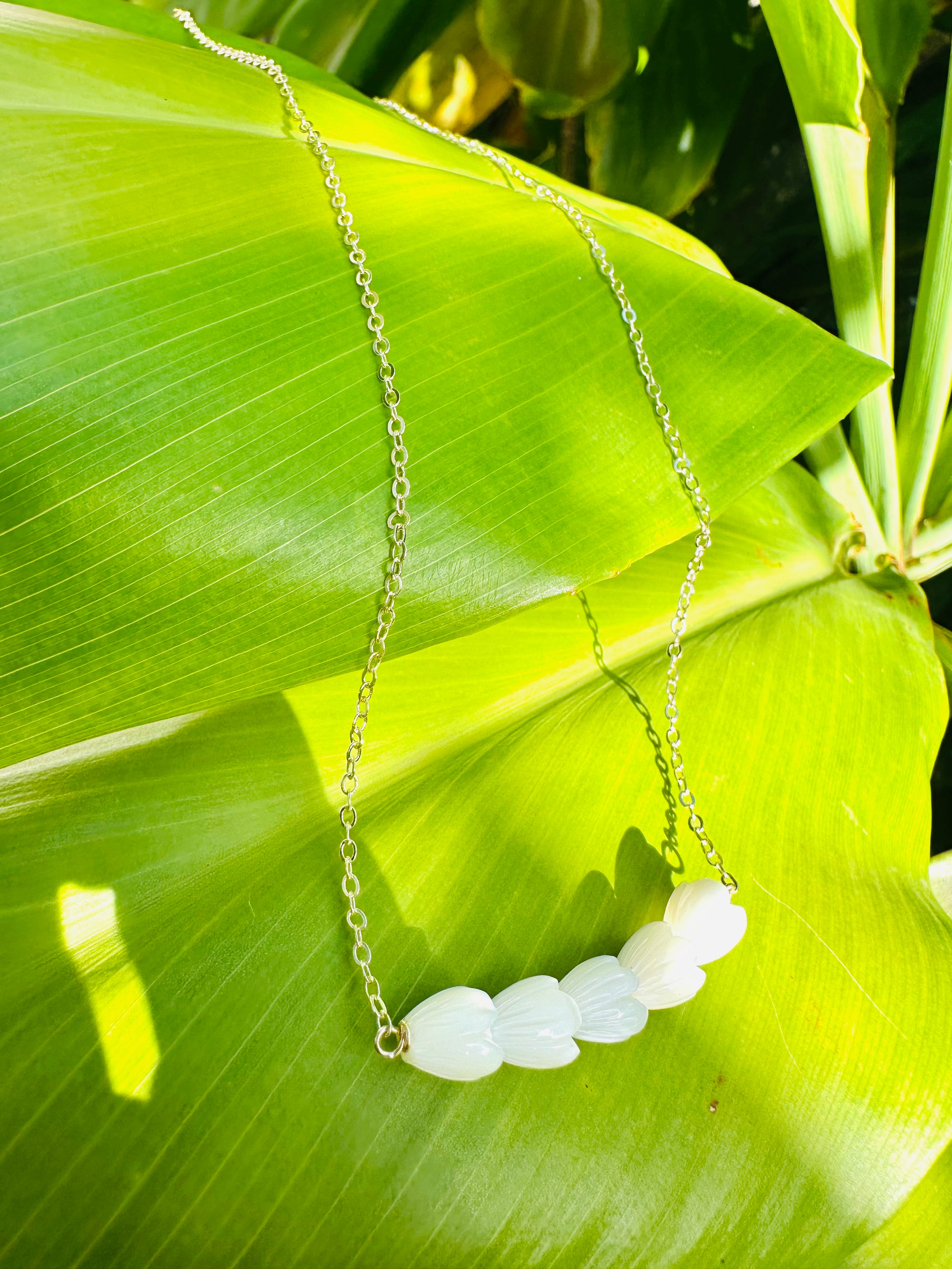 Pua Pikake Necklace – Lehua Hawaii Jewelry LLC