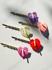 Anthurium Hairpin