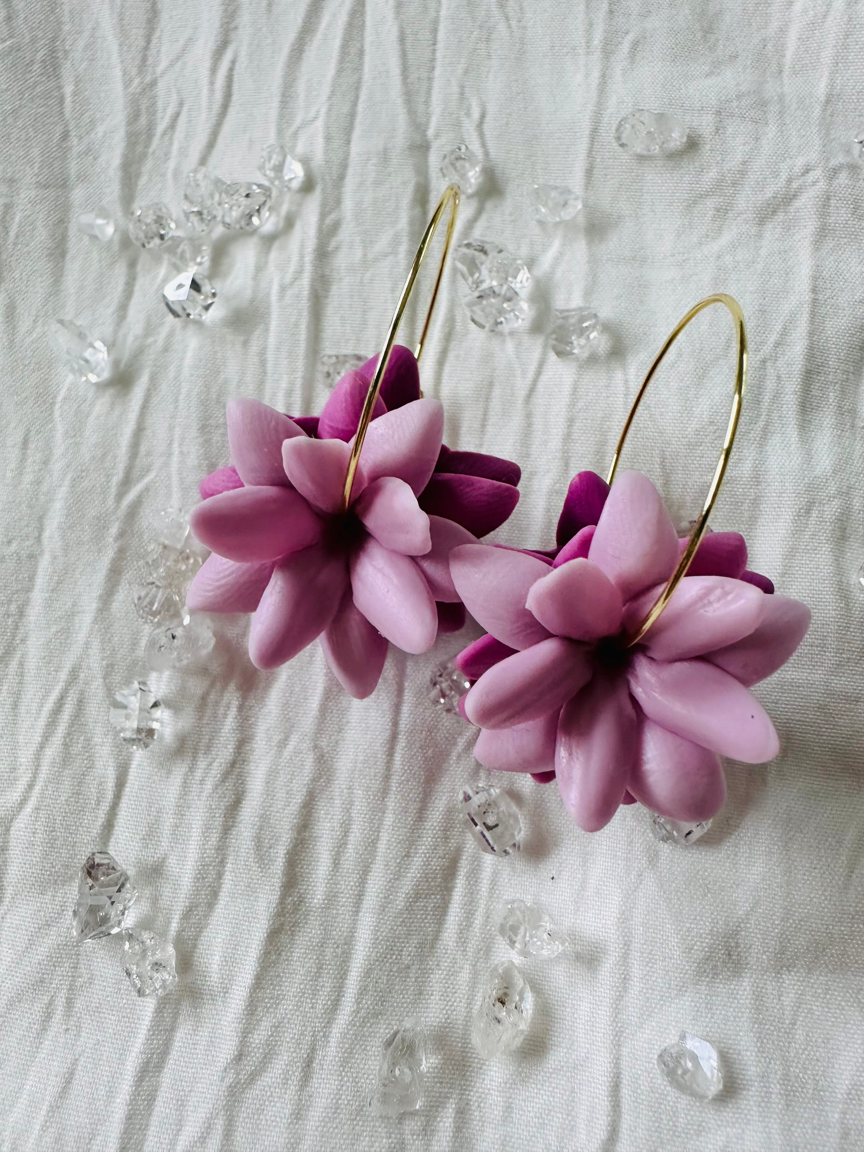 Pua Pikake Hoops