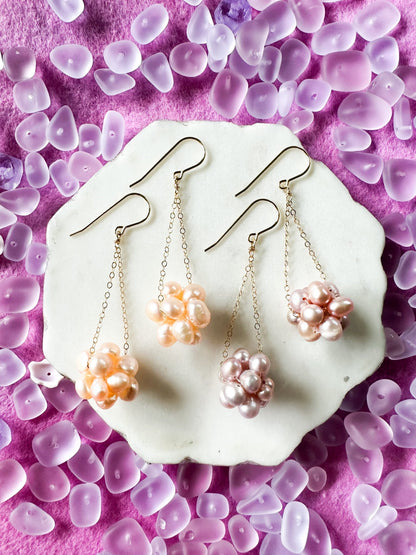 Pearl Sphere Earrings - Lehua Hawaii Jewelry LLC