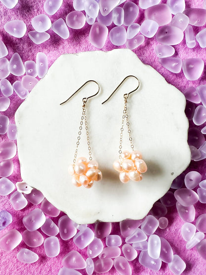 Pearl Sphere Earrings - Lehua Hawaii Jewelry LLC